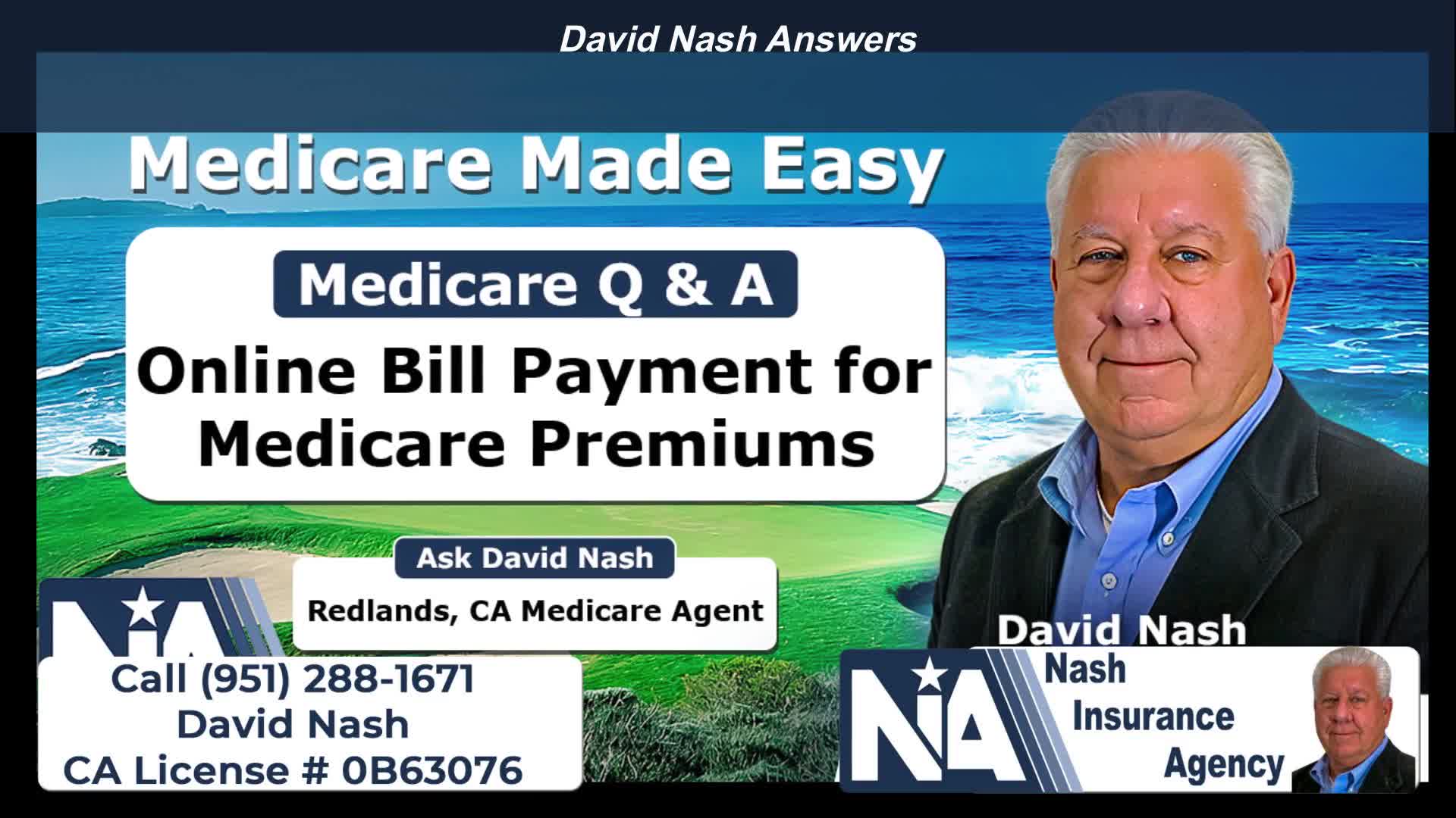 Online Bill Payment for Medicare Premiums