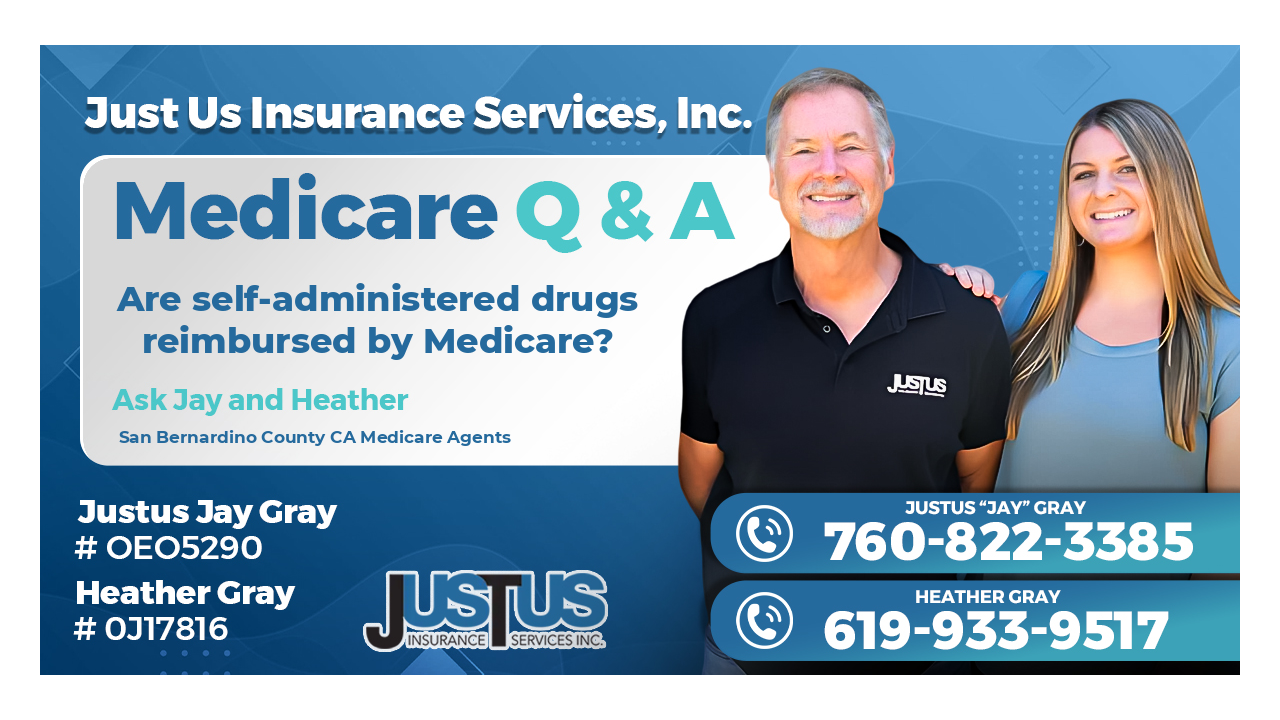 Are self-administered drugs reimbursed by Medicare?