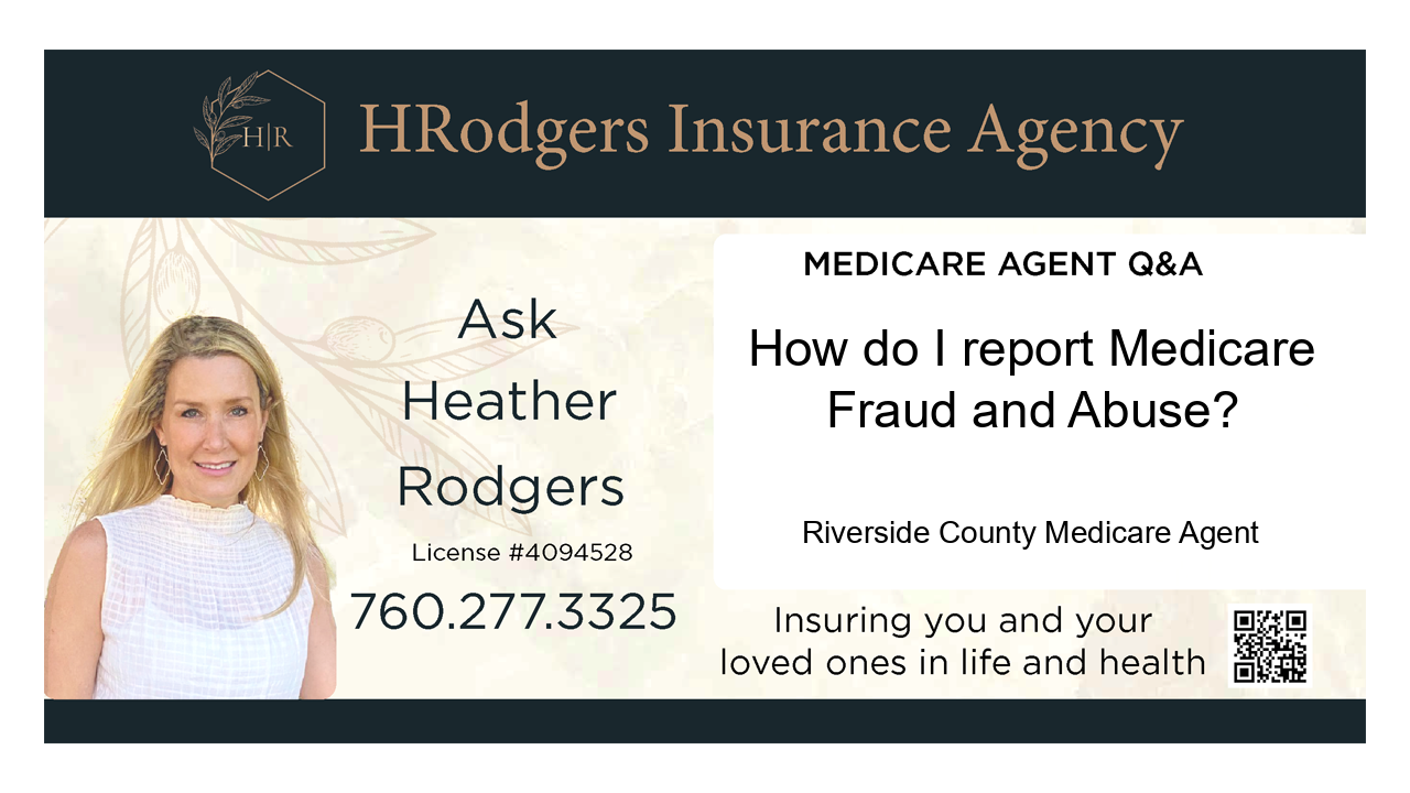 How do I report Medicare Fraud and Abuse?