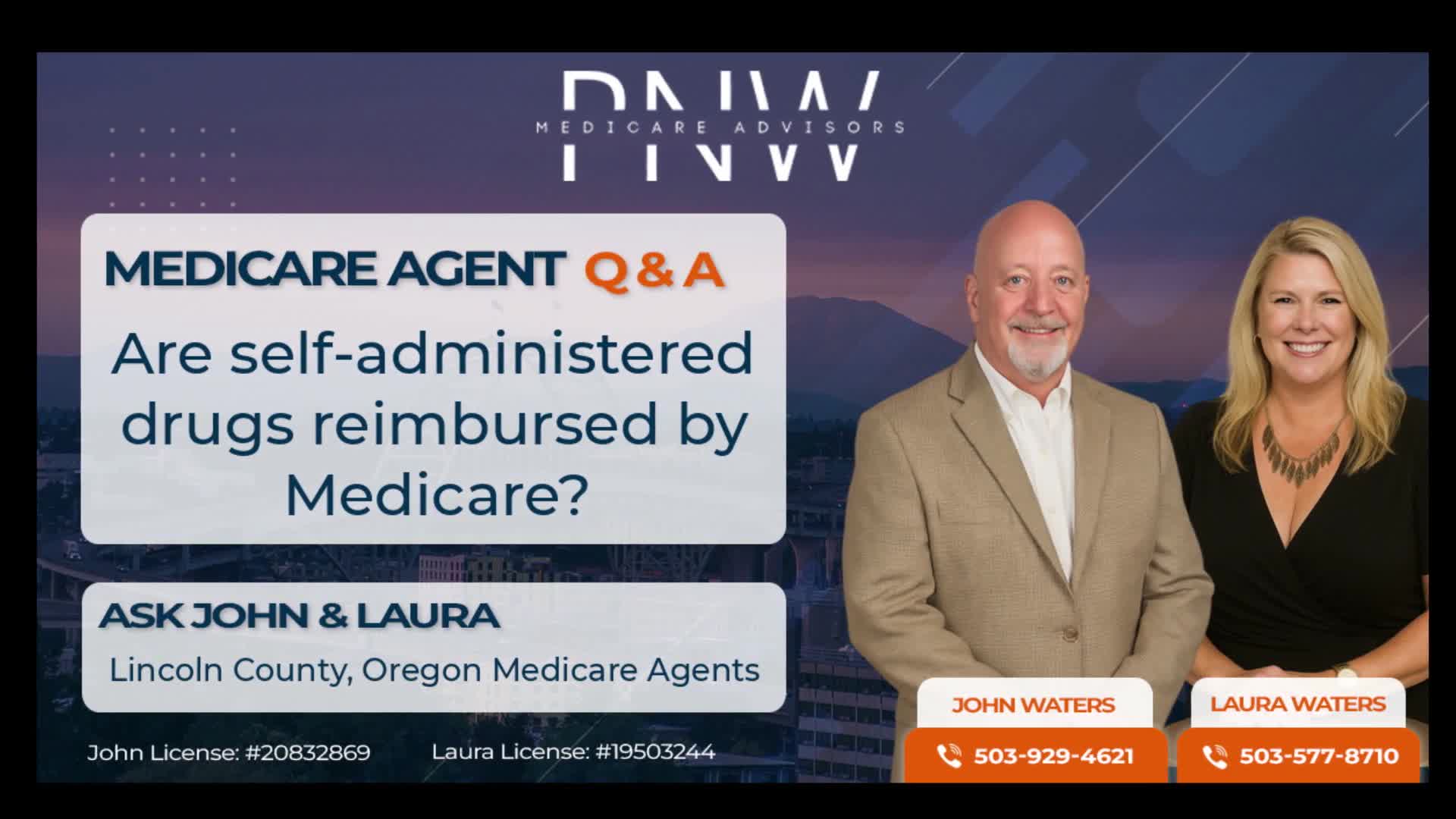 Are self-administered drugs reimbursed by Medicare?