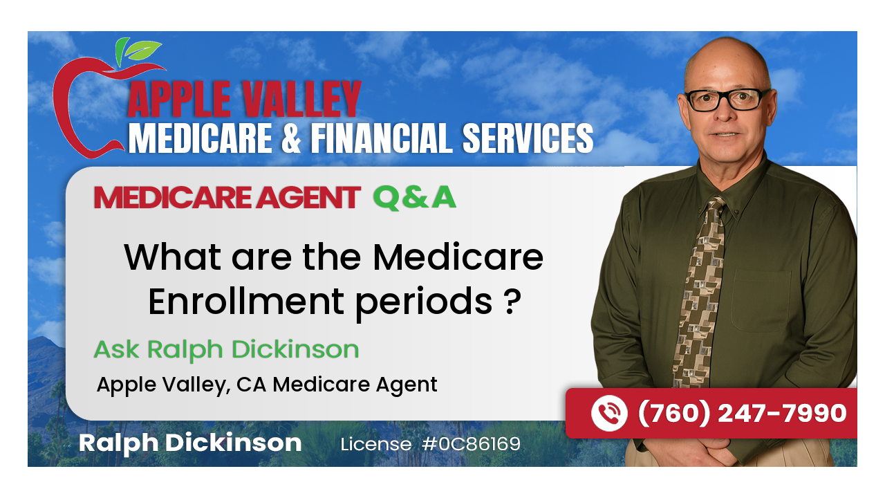What are the Medicare Enrollment periods ?