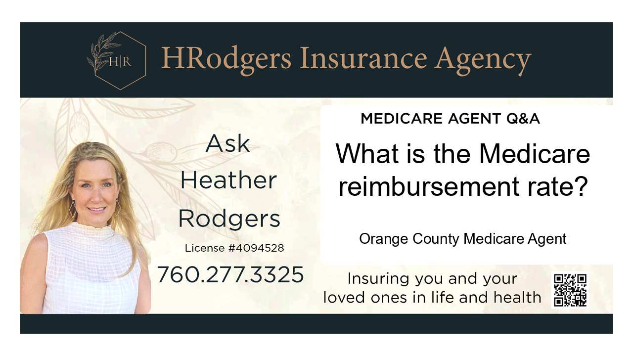 What is the Medicare reimbursement rate?