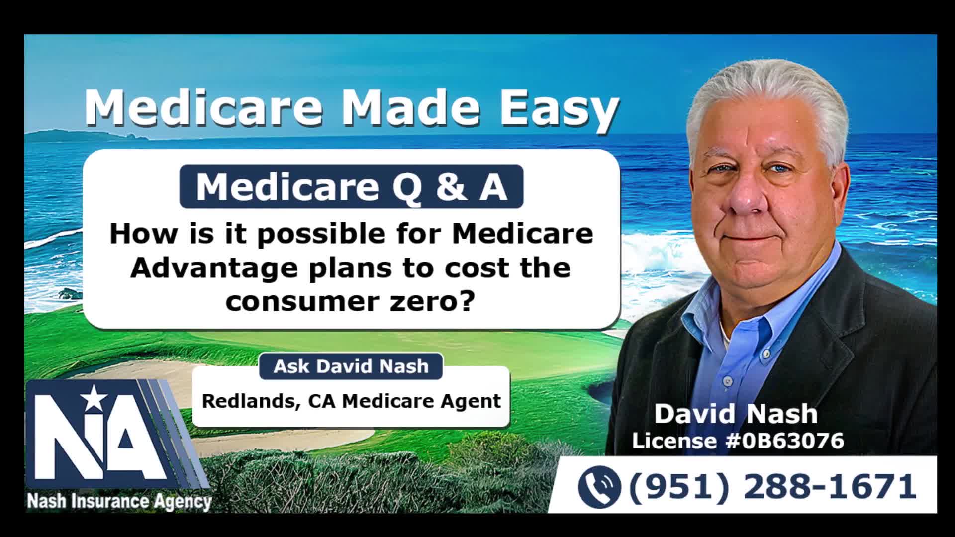How is it possible for Medicare Advantage plans to cost the consumer zero?