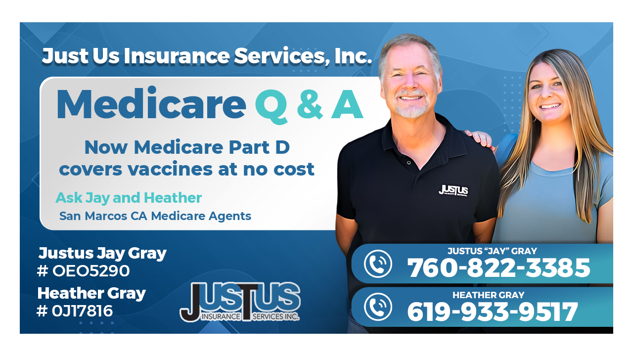 Now Medicare Part D covers vaccines at no cost