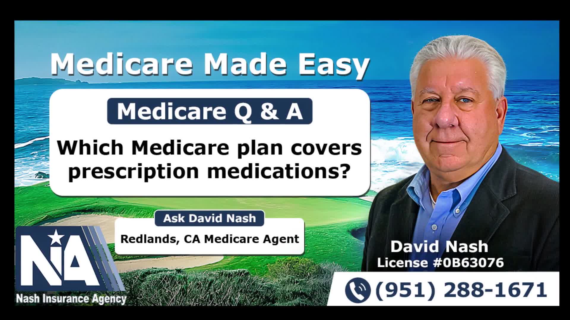 Which Medicare plan covers prescription medications?