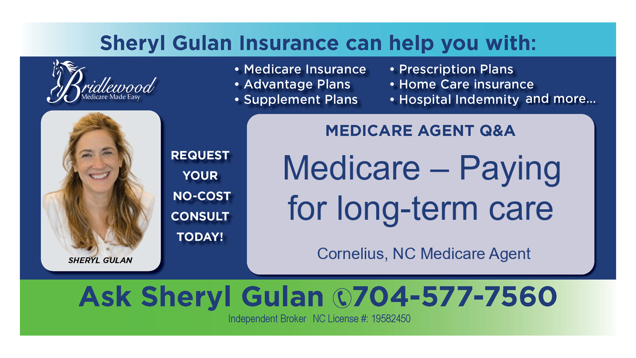 Medicare – Paying for long-term care