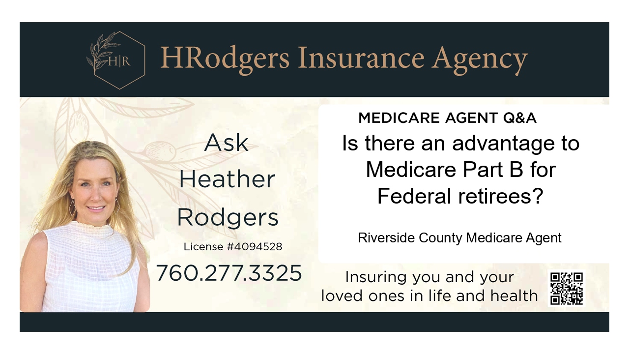 Is there an advantage to Medicare Part B for Federal retirees?