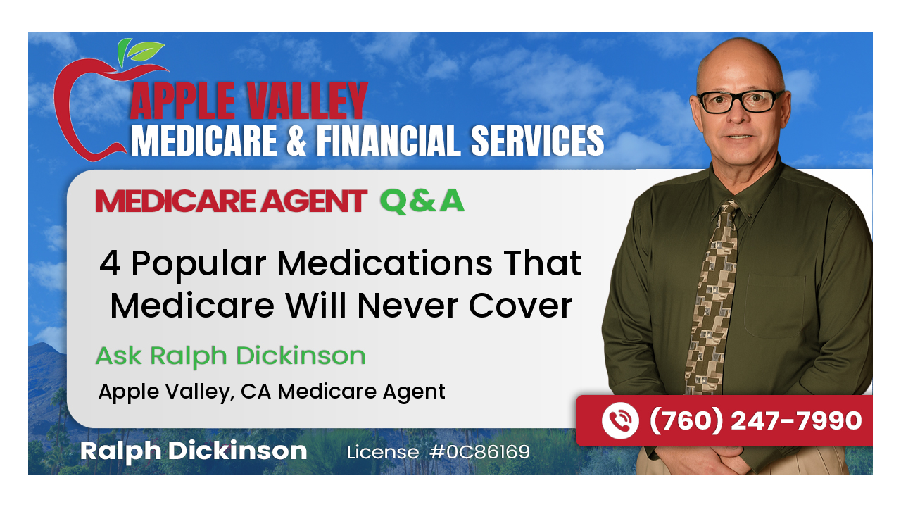 4 Popular Medications That Medicare Will Never Cover