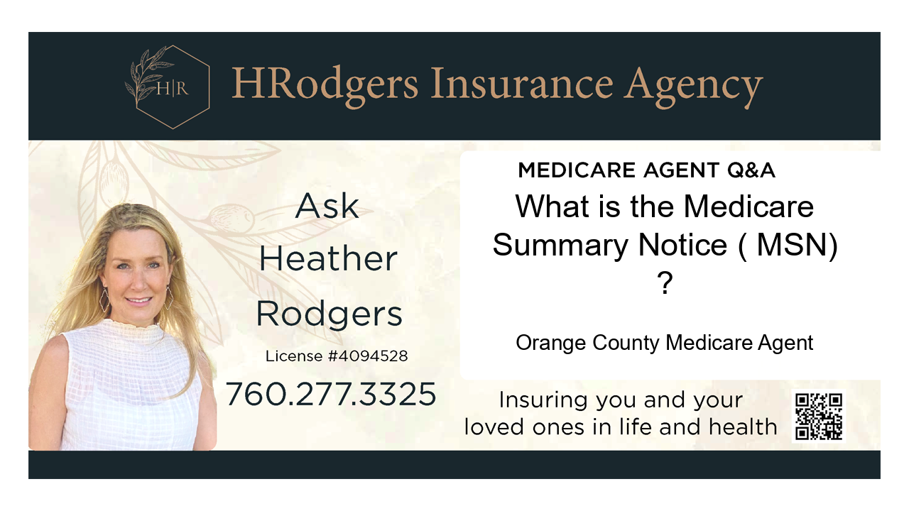 What is the Medicare Summary Notice ( MSN) ?