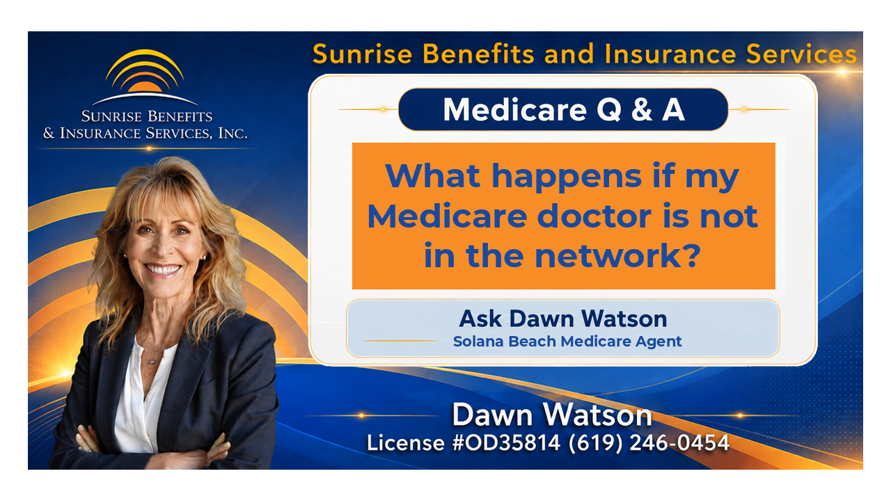 What happens if my Medicare doctor is not in the network?