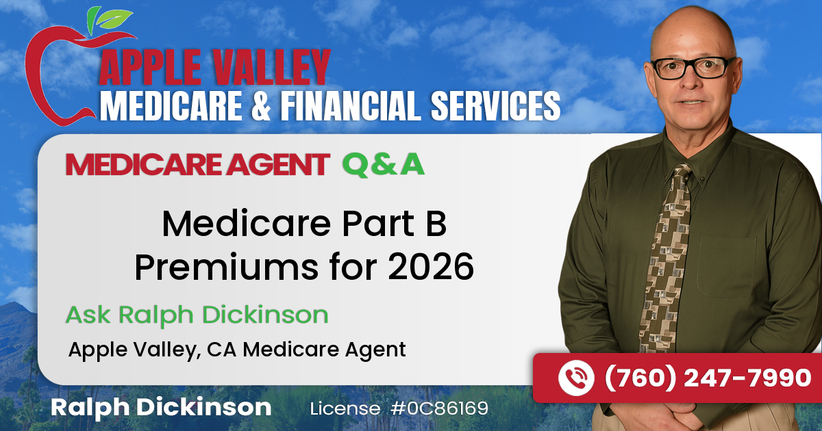 Medicare Part B Premiums for 2026