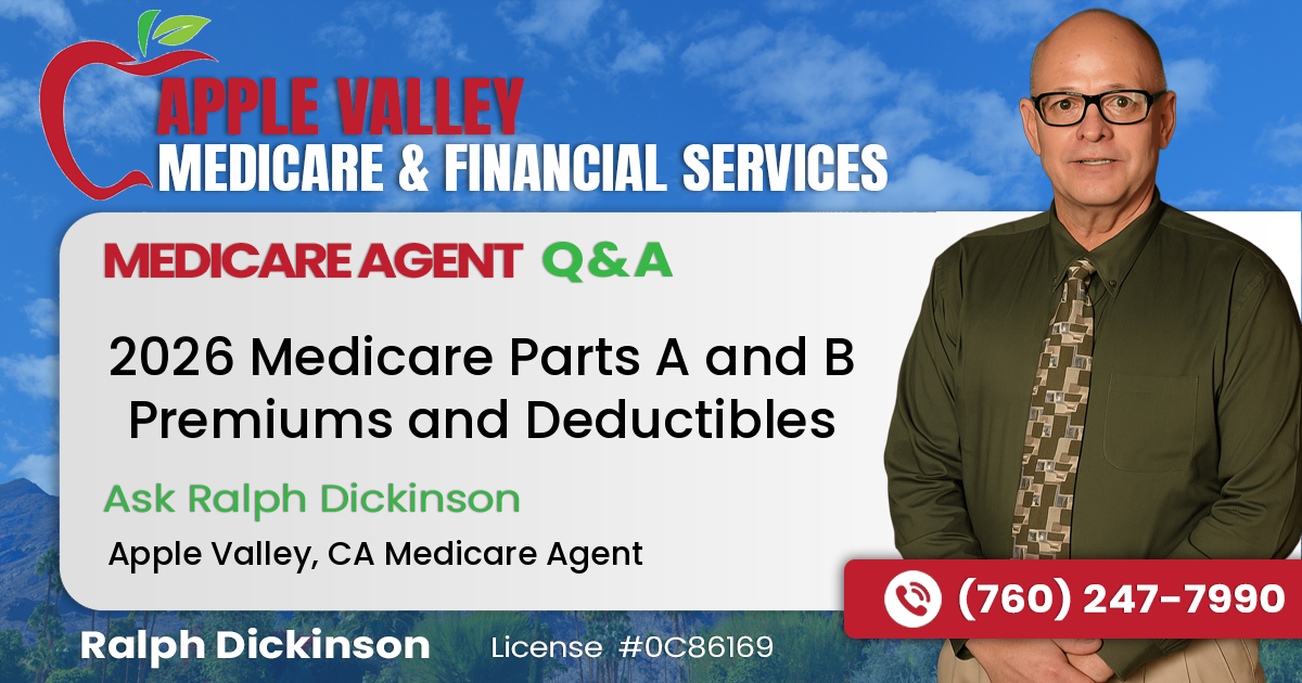 2026 Medicare Parts A and B Premiums and Deductibles
