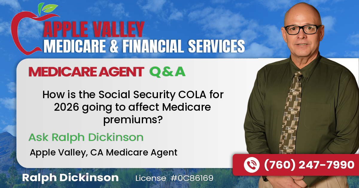 How is the Social Security COLA for 2026 going to affect Medicare premiums?