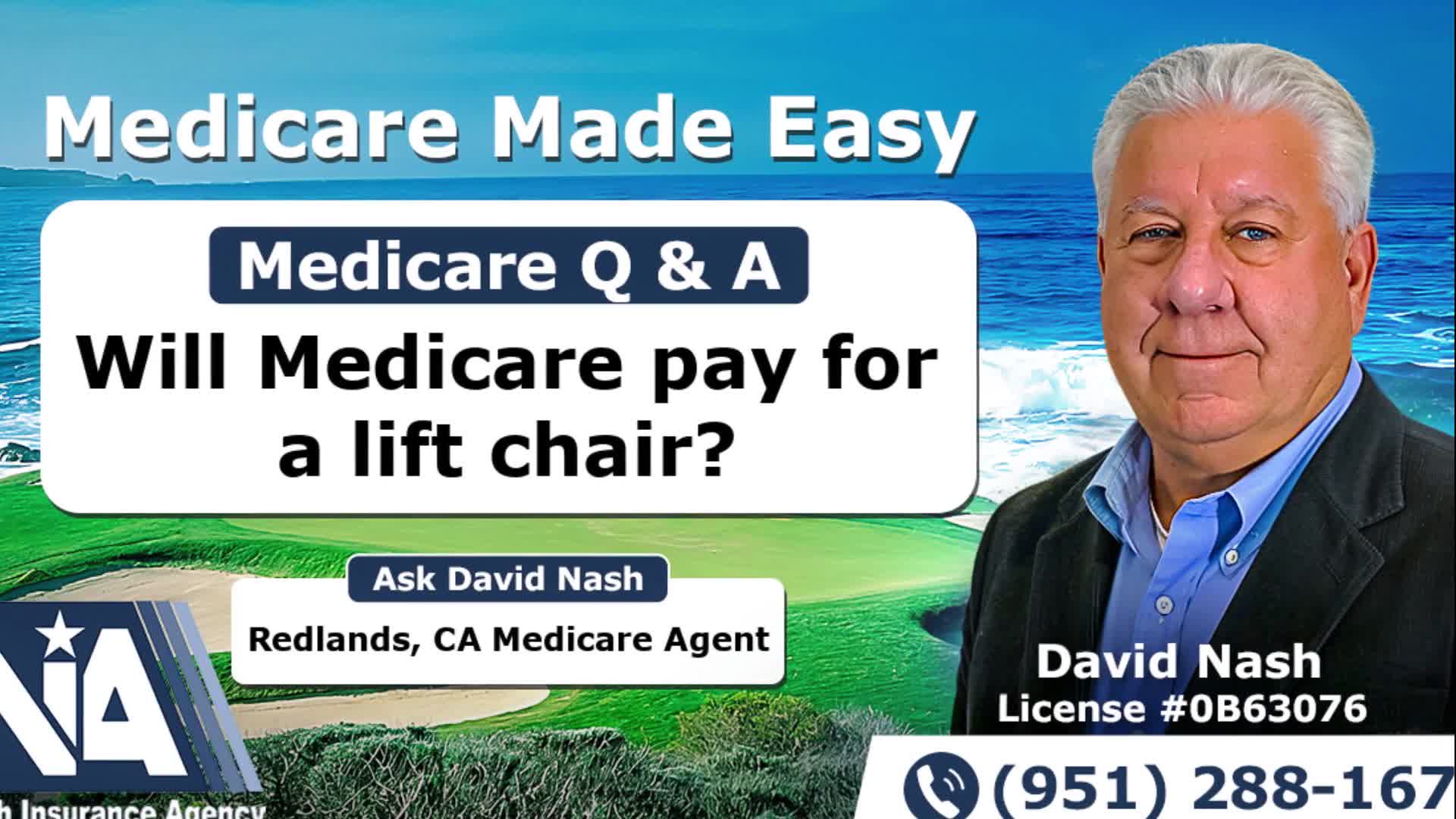 Will Medicare pay for a lift chair?