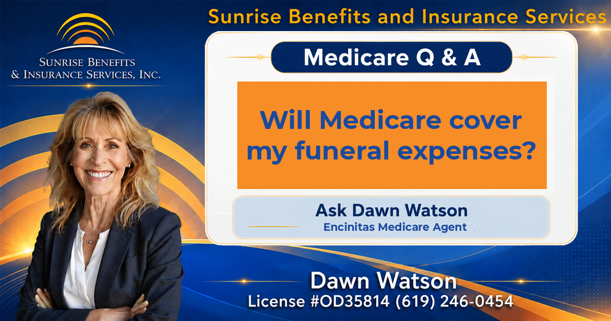 Will Medicare cover my funeral expenses?
