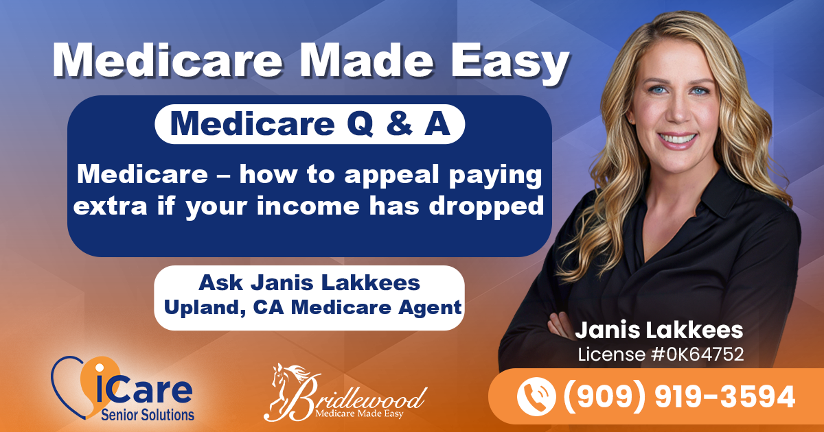 Medicare – how to appeal paying extra if your income has dropped