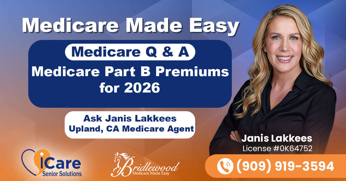 Medicare Part B Premiums for 2026