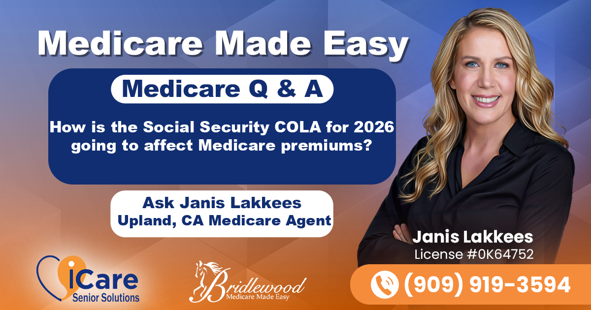How is the Social Security COLA for 2026 going to affect Medicare premiums?
