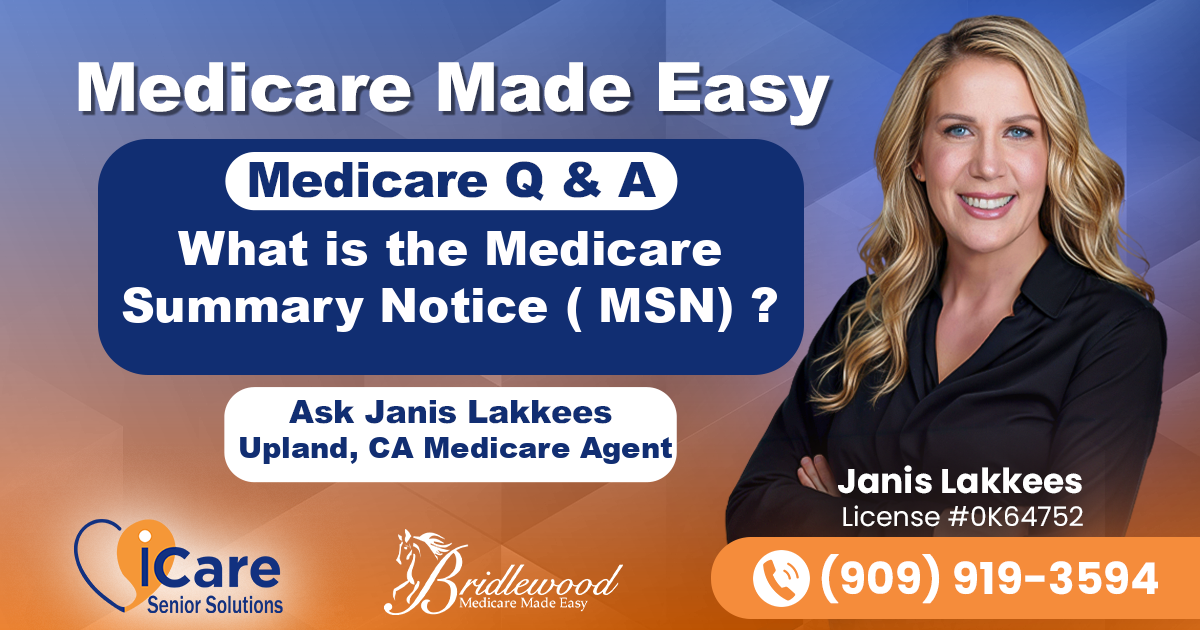 What is the Medicare Summary Notice ( MSN) ?