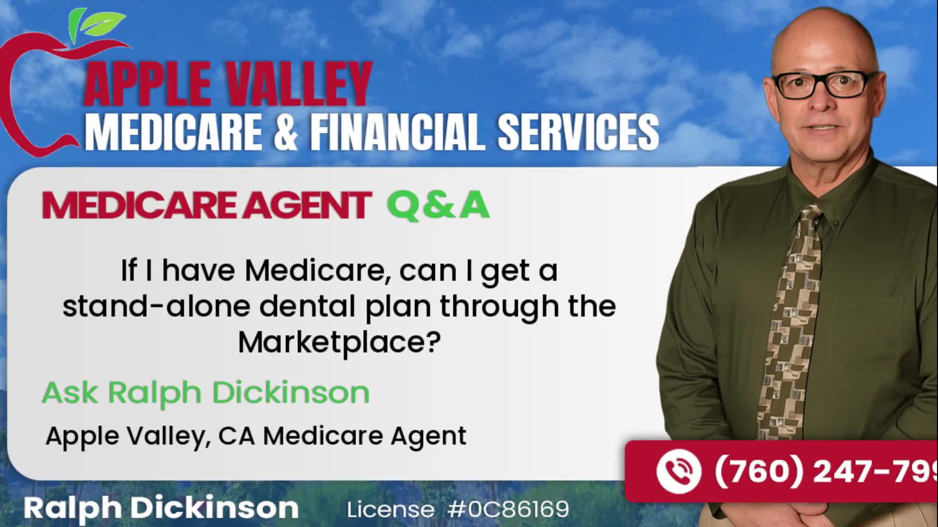 If I have Medicare, can I get a stand-alone dental plan through the Marketplace?