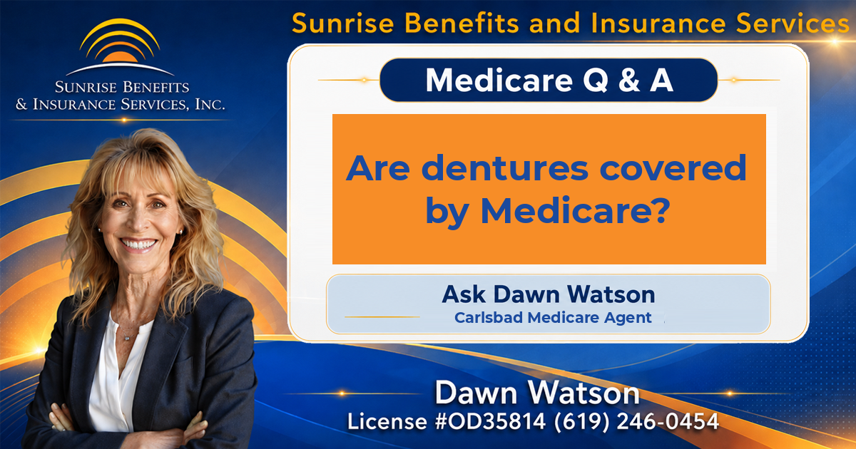 Are dentures covered by Medicare?