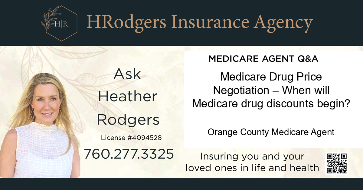 Medicare Drug Price Negotiation – When will Medicare drug discounts begin?