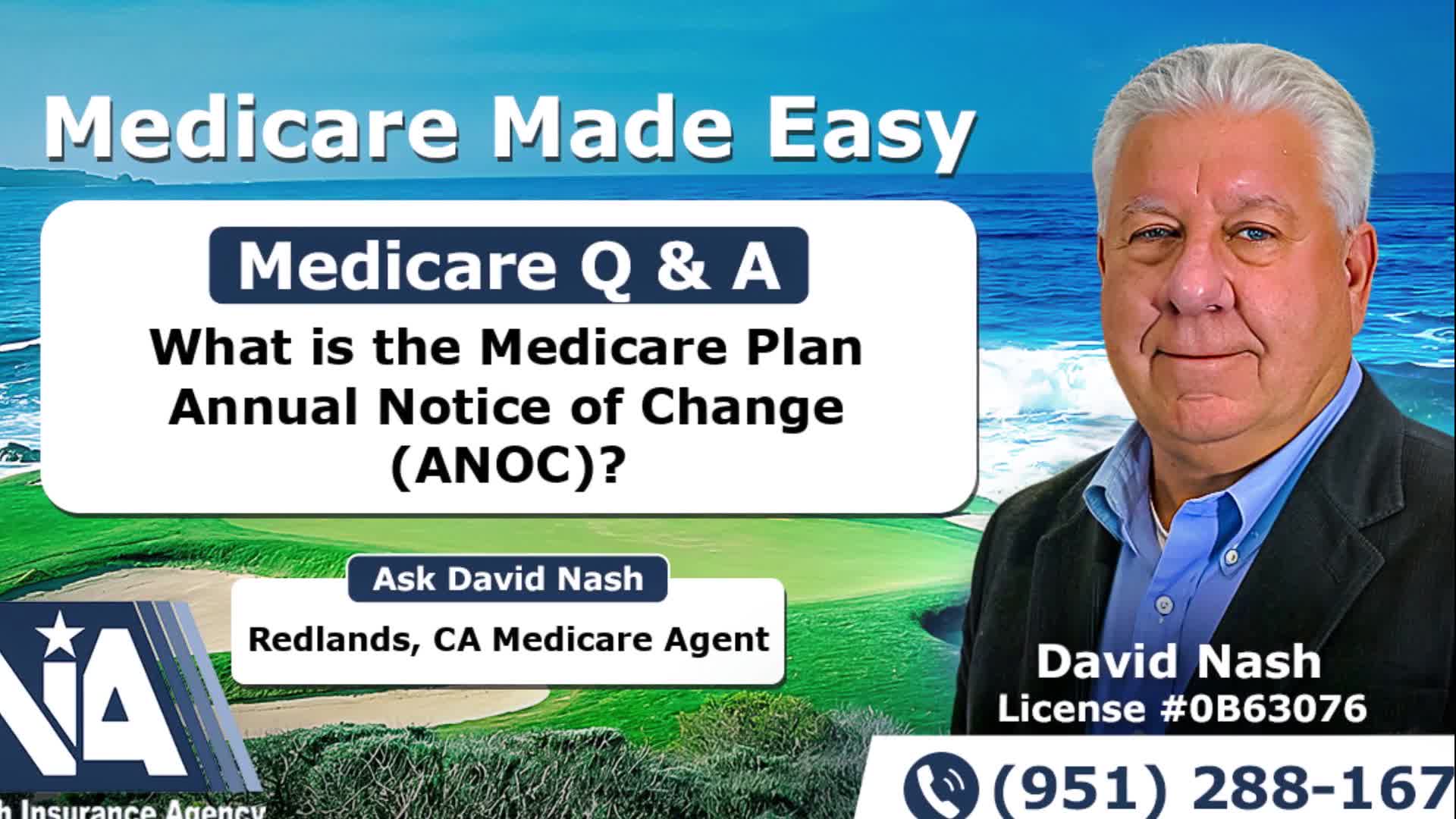 What is the Medicare Plan Annual Notice of Change (ANOC)?