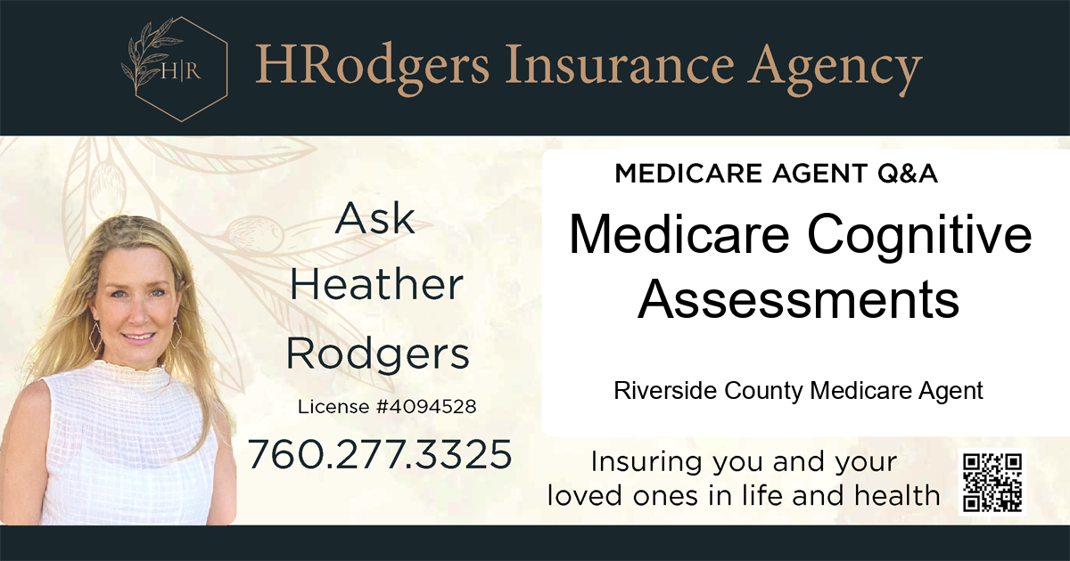 Medicare Cognitive Assessments