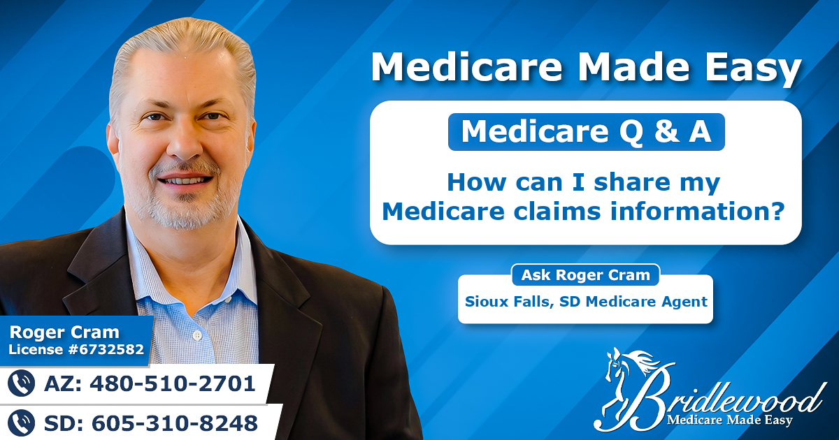 How can I share my Medicare claims information?